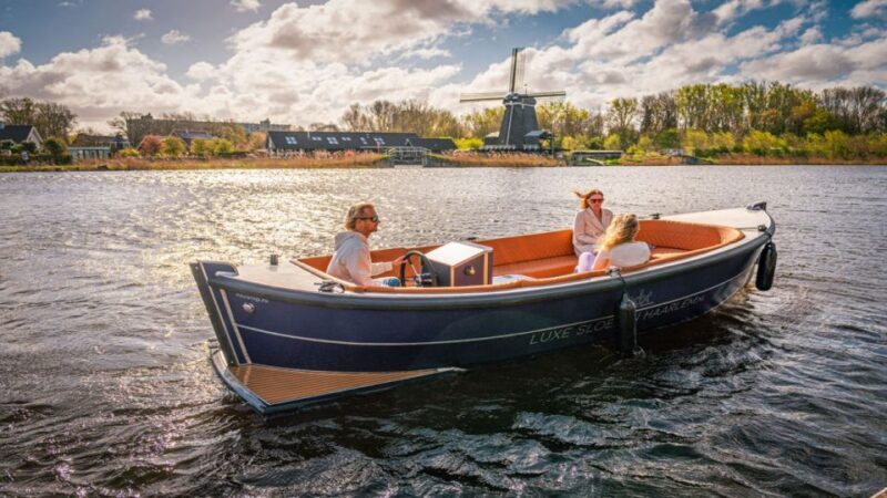 Haarlem: Private Boat Rental City Center - The Experience From the Perspective of Guests