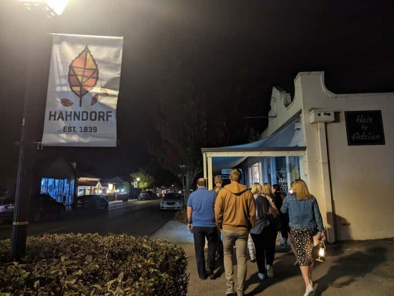 Hahndorf After Dark Walking Tour with meal included - What You’ll See and Hear on the Tour