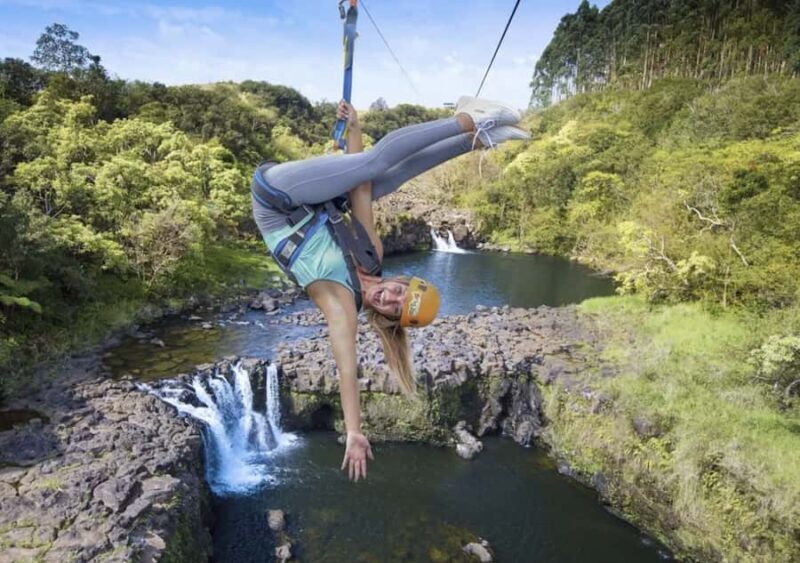 Hakalau: 9-Line Zipline Adventure with Umauma Falls View - The Experience Itself: A Step-by-Step Breakdown