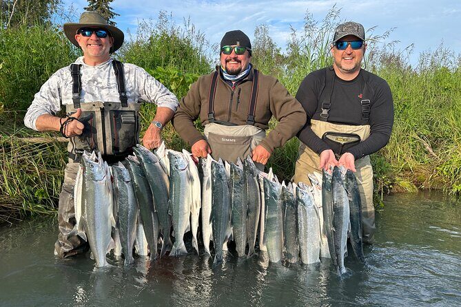 Half day Alaska Salmon Fishing on the Kenai Peninsula - The Scenery and Wildlife