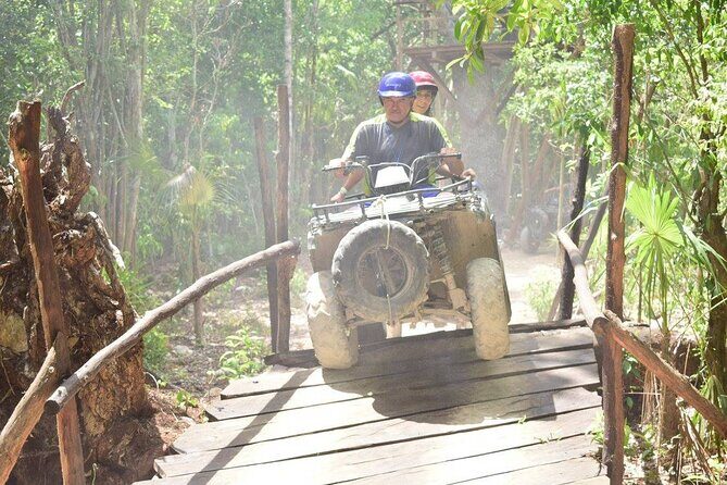 Half Day ATV, Zip-line & Cenote tour! Transportation from Cancun - Exploring the Itinerary in Detail