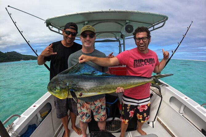 Half-day Big Fishing in Moorea on shared tour - FAQ
