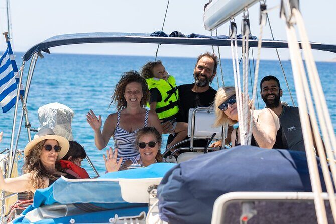 Half day cruise between the Turquoise Shades with Paros Sail - Key Points