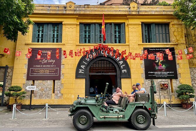 Half Day Hanoi military themed tour by Jeep - Detailed Breakdown of the Itinerary