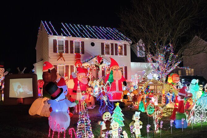 Half-Day Holiday and Tacky Lights Tour in Richmond - Key Points