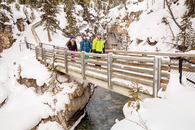 Half Day Marble and Johnston Canyon Ice Walk Combo Tour - Key Points
