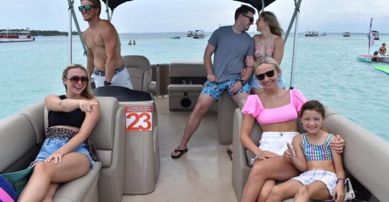 Half Day Pontoon Boat Rental- Okaloosa Island - The Experience: What to Expect from the Pontoon Rental
