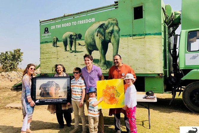 Half-Day Private Sightseeing tour to Wildlife SOS from Agra - Key Points