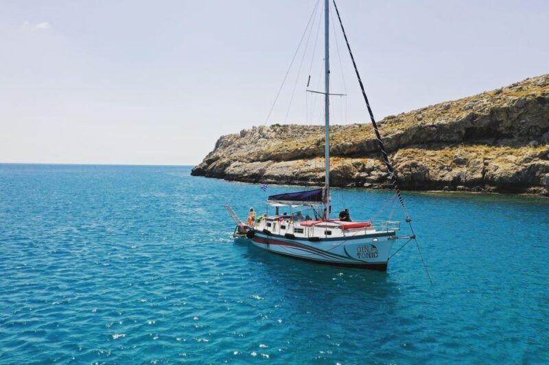 Half day sailing cruise around Lindos - Key Points