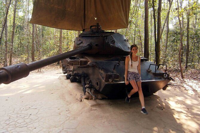 Half day tour to Cu Chi Tunnels by Scooter and Waterway - Watching the Vietnam War Film and Exploring the Battle Site