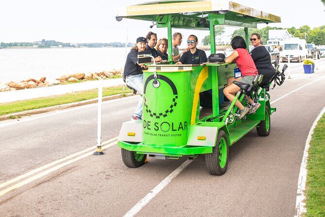 Halifax waterfront SOLAR Party Bike food & drink experience! - An In-Depth Look at the Halifax Solar Pedal Pub Tour