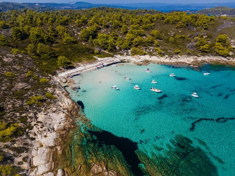 Halkidiki: Private Cruise to Diaporos Island & Vourvourou - Key Points