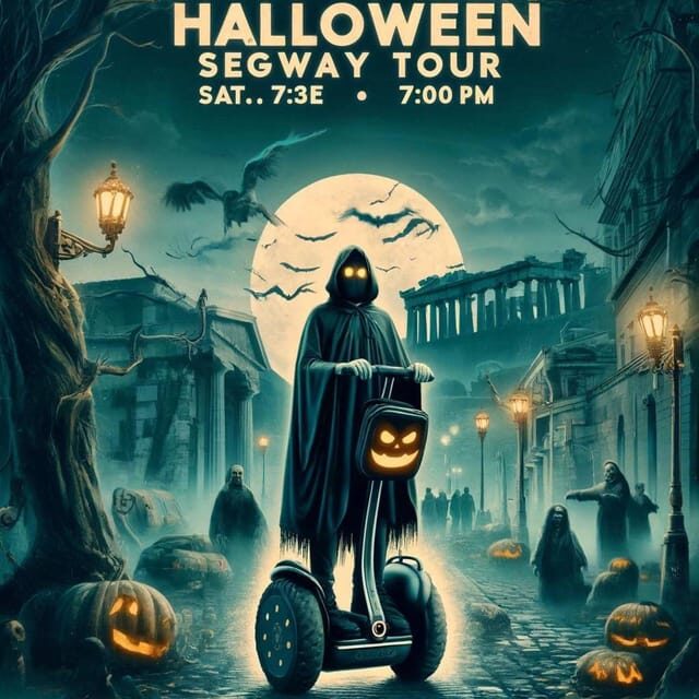 Halloween Segway Night Tour in Athens - Setting the Scene: A Spooky Night Ride in Athens