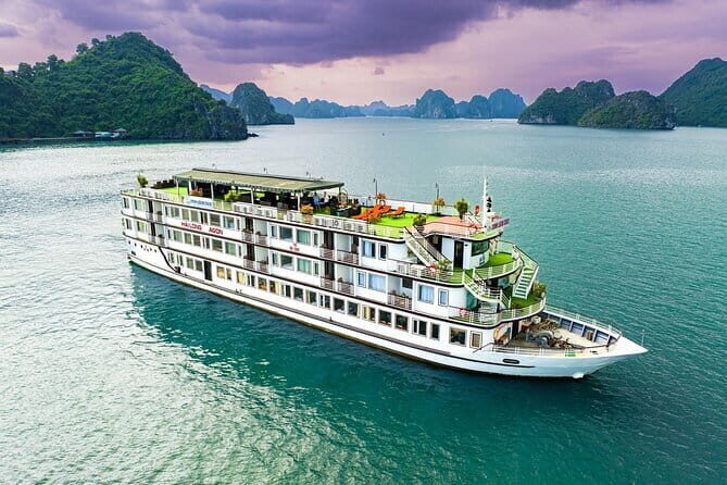 HaLong Bay 2D1N Tour with Dragon Crown Cruise from Hanoi - Key Points
