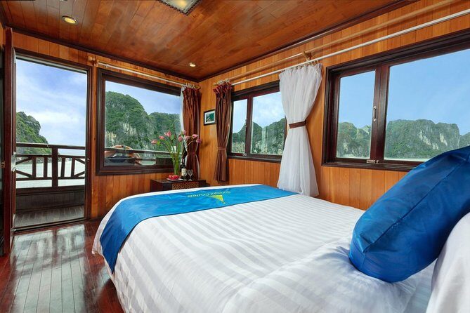 Halong bay boutique cruise 2 days trip: Kayaking, swimming & caving tours - Key Points