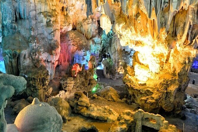 Halong Bay day tour 4 hours Cruise from Hanoi city with luxury van - The Sum Up