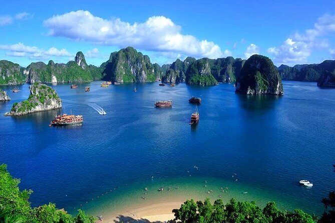 Halong Bay Day Tour With Titop Island, Cave, Kayak & Lunch - Key Points