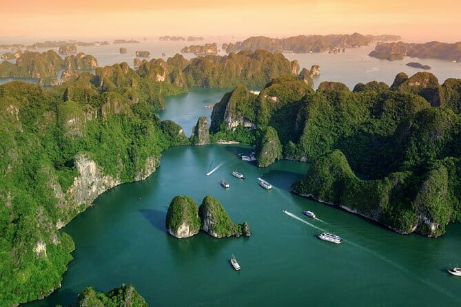 Halong Bay Experience Seaplane & Overnight Cruise from Tuan Chau - Key Points