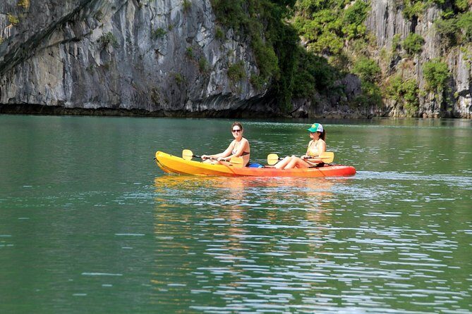 Halong bay Full Day Cruise trip: kayaking, surprise cave, titop island, lunch - Itinerary Breakdown: What You Can Expect