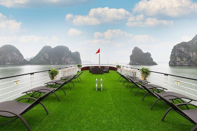 Halong Bay Full Day on Luxury 5 star cruise Vita Mia - Key Points