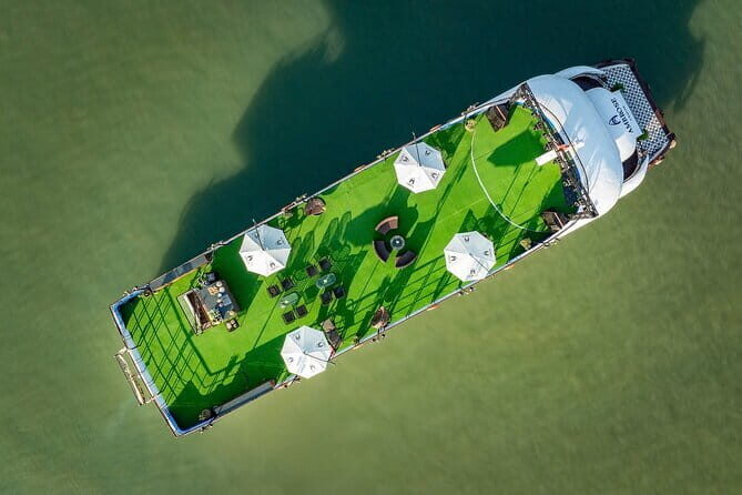 Halong Bay Full Day Tour with Buffet Lunch and Sunset Party - Key Points