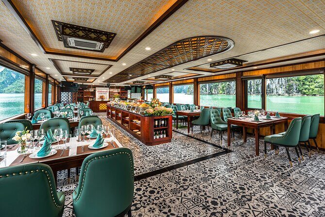 Halong bay Luxury Cruise Day Trip: Buffet lunch & Limousine bus - Frequently Asked Questions