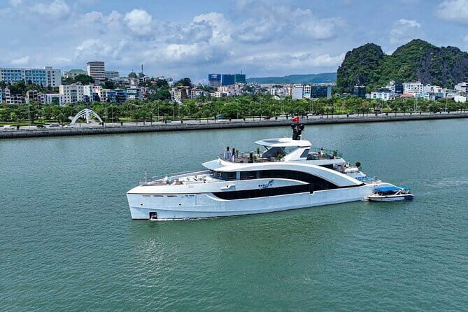 Halong Bay Saquila Yacht discover Sung Sot Cave, Titop Island - The Cruise: A Floating Sanctuary of Views and Comfort