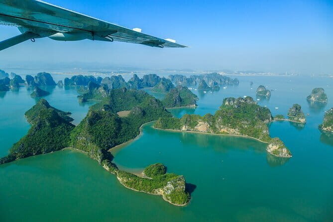 Halong Bay Sightseeing Seaplane& Top Luxury Day Cruise from Hanoi - The Journey Begins: Pickup and Travel to Halong Bay
