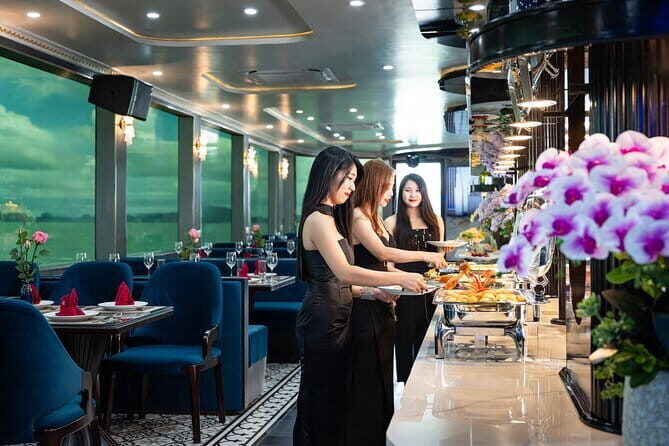 Halong Bay Top Luxury Cruise: Caves, Kayak, Swim & Jacuzzi - Key Points