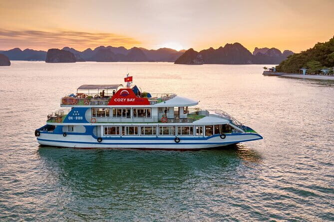 HALONG BEST SELLER -5 Star Day Cruise: Buffet Lunch, Wine& Fruit - A Detailed Look at the Tour Experience