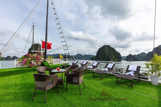 Halong deluxe cruise 2D/1N: Surprise cave, Titop island, Full Meals, best prices - FAQ