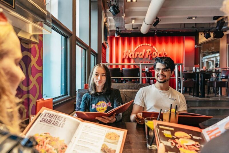 Hamburg: Hard Rock Cafe Skip-the-Line Meal - The Rooftop Terrace & Location