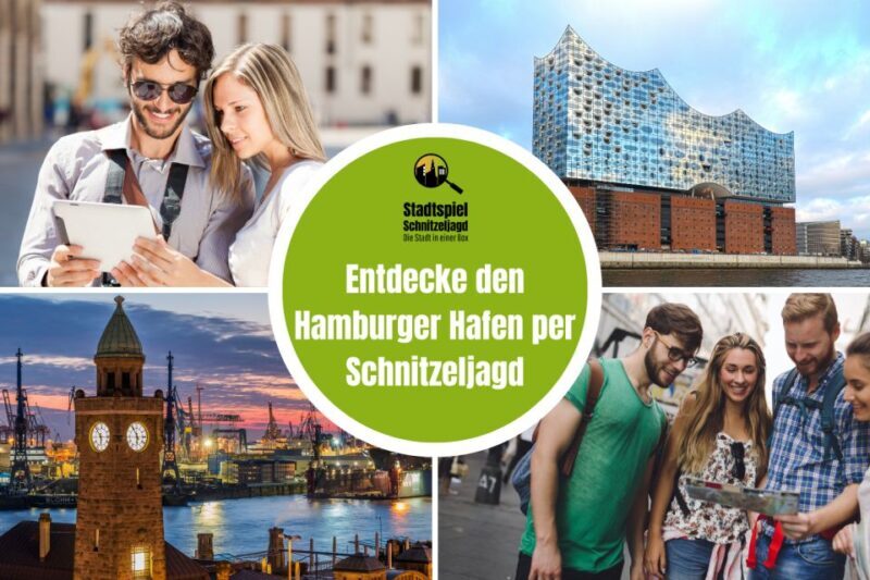 Hamburg: Scavenger Hunt Self-Guided Tour around the port - Key Points