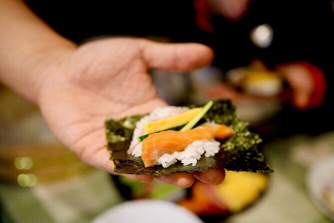 Hand-rolled Sushi Temaki Zushi Workshop in Tokyo - Key Points