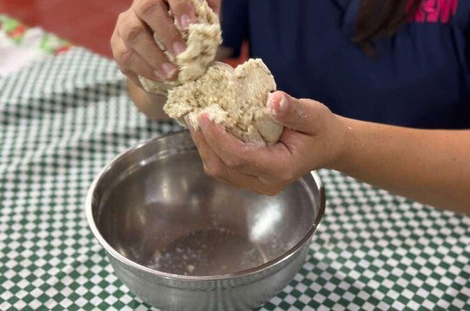 Hands On night Mexican Cooking with Masa - Wrapping It Up