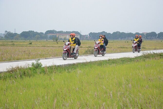 Hanoi Countryside Motorbike Tours Led By Women - Sampling Local Flavors and End of Tour