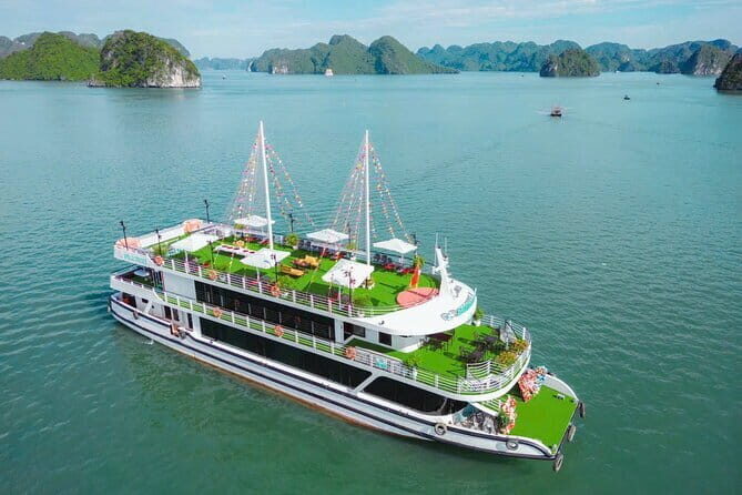 Hanoi New 5-Star Cruise Halong Bay Buffet, Limousine, Jacuzzi - A Detailed Look at the Hanoi New 5-Star Cruise Halong Bay Experience