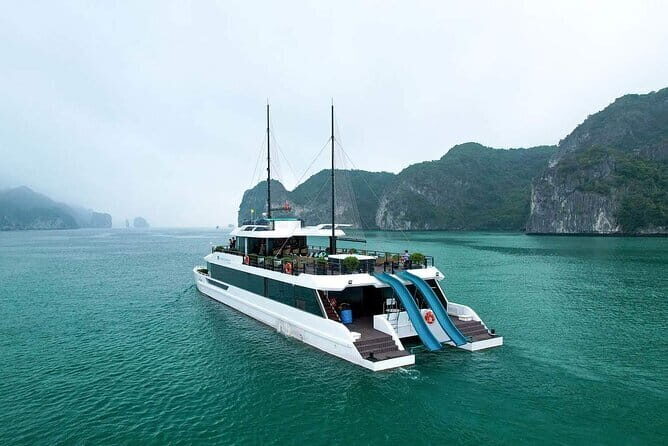 Hanoi to Ha Long & Lan Ha Bay: Premium Catamaran Cruise - Exploring the Itinerary in Detail