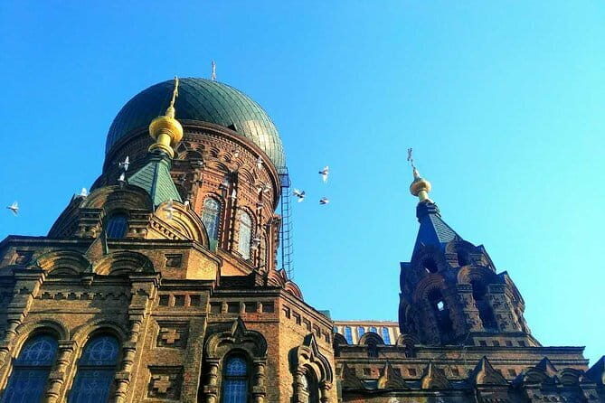 Harbin City Guided Tour to Zhongyang Street and Sophia Church - Key Points