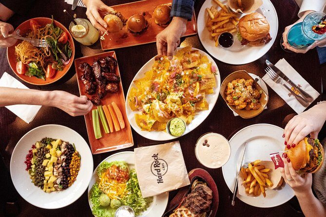 Hard Rock Cafe Manchester with Set Menu for Lunch or Dinner - Key Points