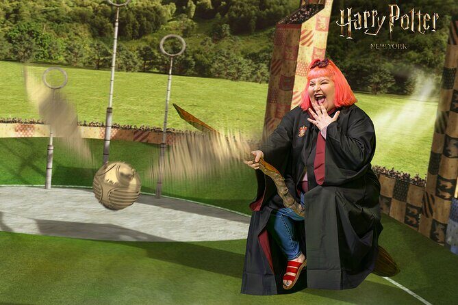 Harry Potter Shop New York- Fly a Broomstick Experience - What to Expect from the Experience