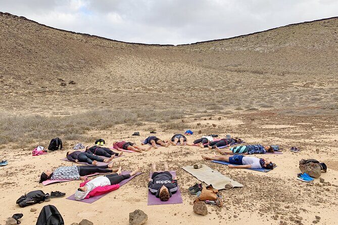 Hatha Yoga in Front of the Ocean and Inside the Volcano - Flexibility in Timing and Weather