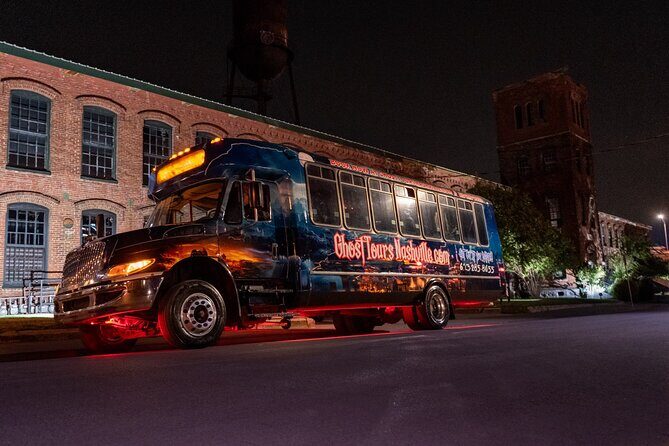 Haunted Nashville Night-Time Ghost Tour by Themed Bus - The Itinerary: What You Can Expect