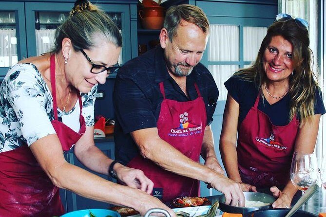 Have a cooking lesson with a local chef at the base of Mt. Vesuvius vineyard - Authentic Insights from Participants