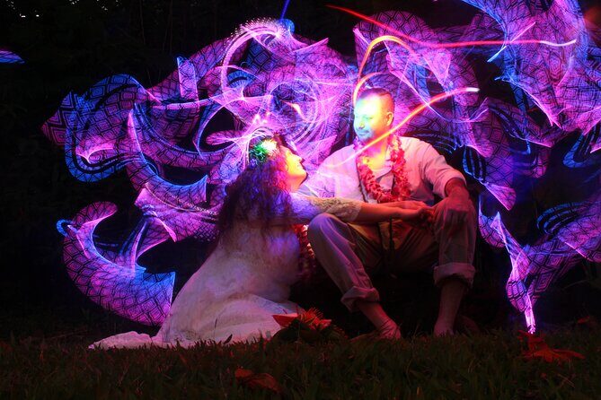 Hawaii Beach Light Painting Photography Session - The Experience in Detail
