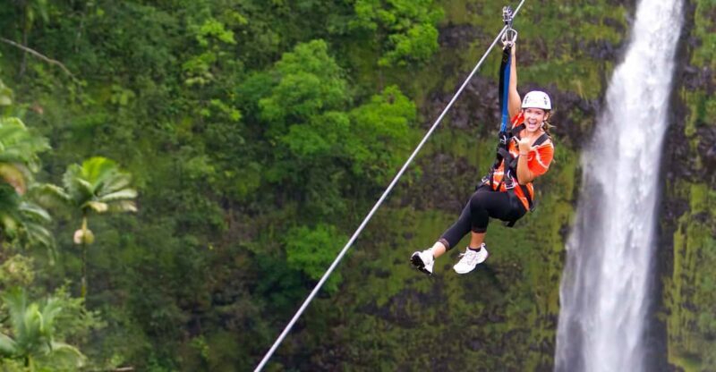 Hawaii: Big Island Hilo Zipline Tour - Key Points