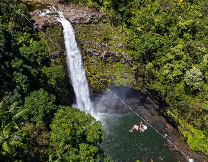 Hawaii: Big Island Hilo Zipline Tour with Cruise Ship Pickup - Key Points