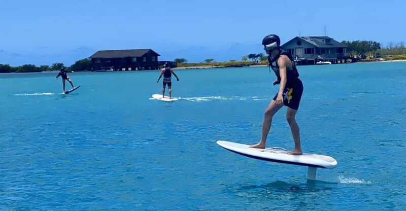 Hawaii: Electric Hydrofoil Surfing Solo Lesson - An In-Depth Look at the Electric Hydrofoil Lesson