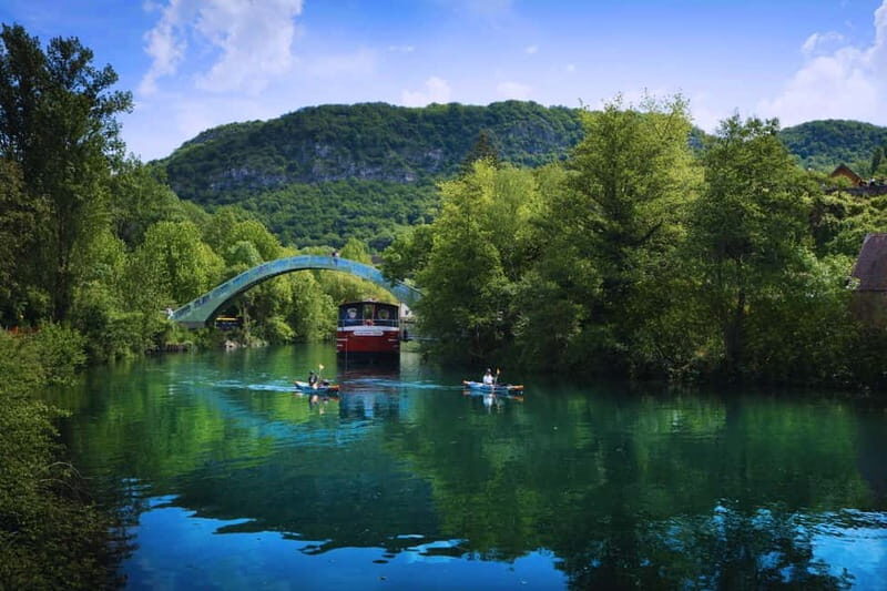 Head out from Annecy and Aix les Bains: Explore Chanaz and enjoy a cruise on the lake - Key Points