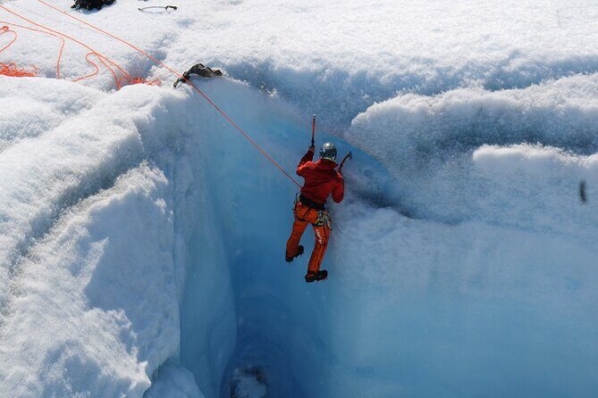 Heli Glacier Crevasse Ice Climbing- Summer - Practical Considerations